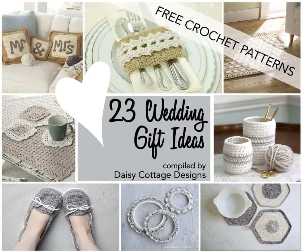 wedding crochet patterns 23 free crochet patterns - Wedding Gift Ideas