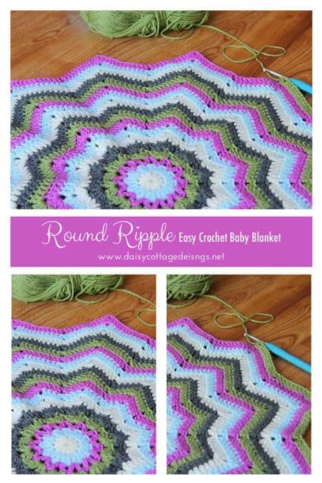 Easy round crochet baby blanket new arrivals