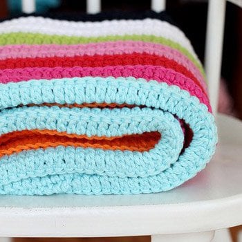 Easy Baby Blanket Crochet Pattern