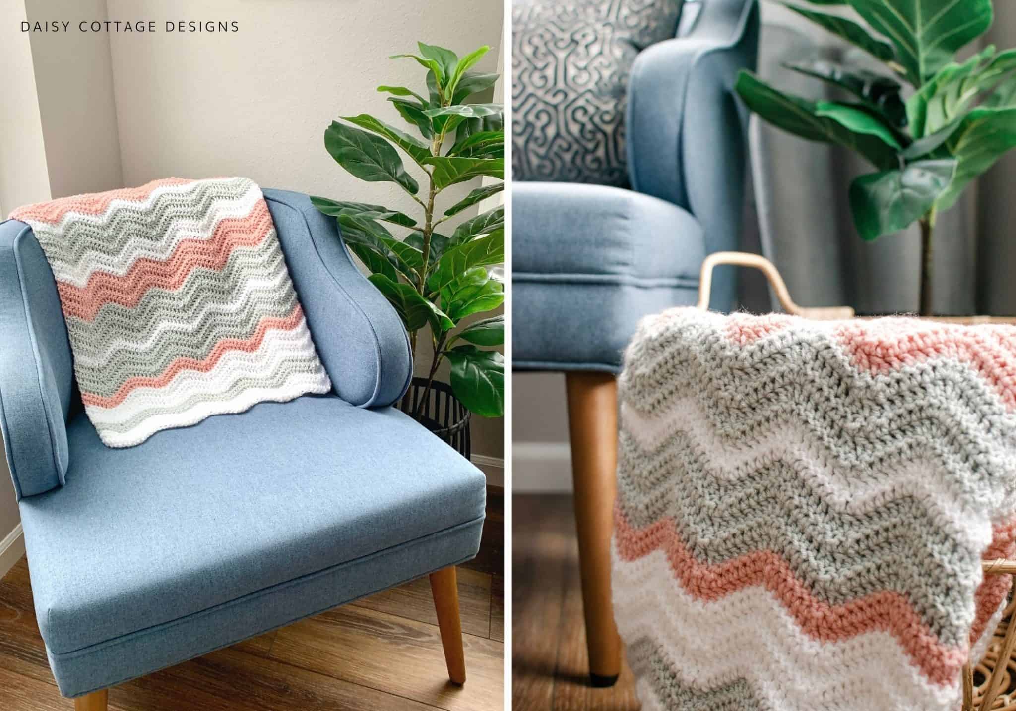 How to Make a Ripple Blanket (With Video Tutorial)