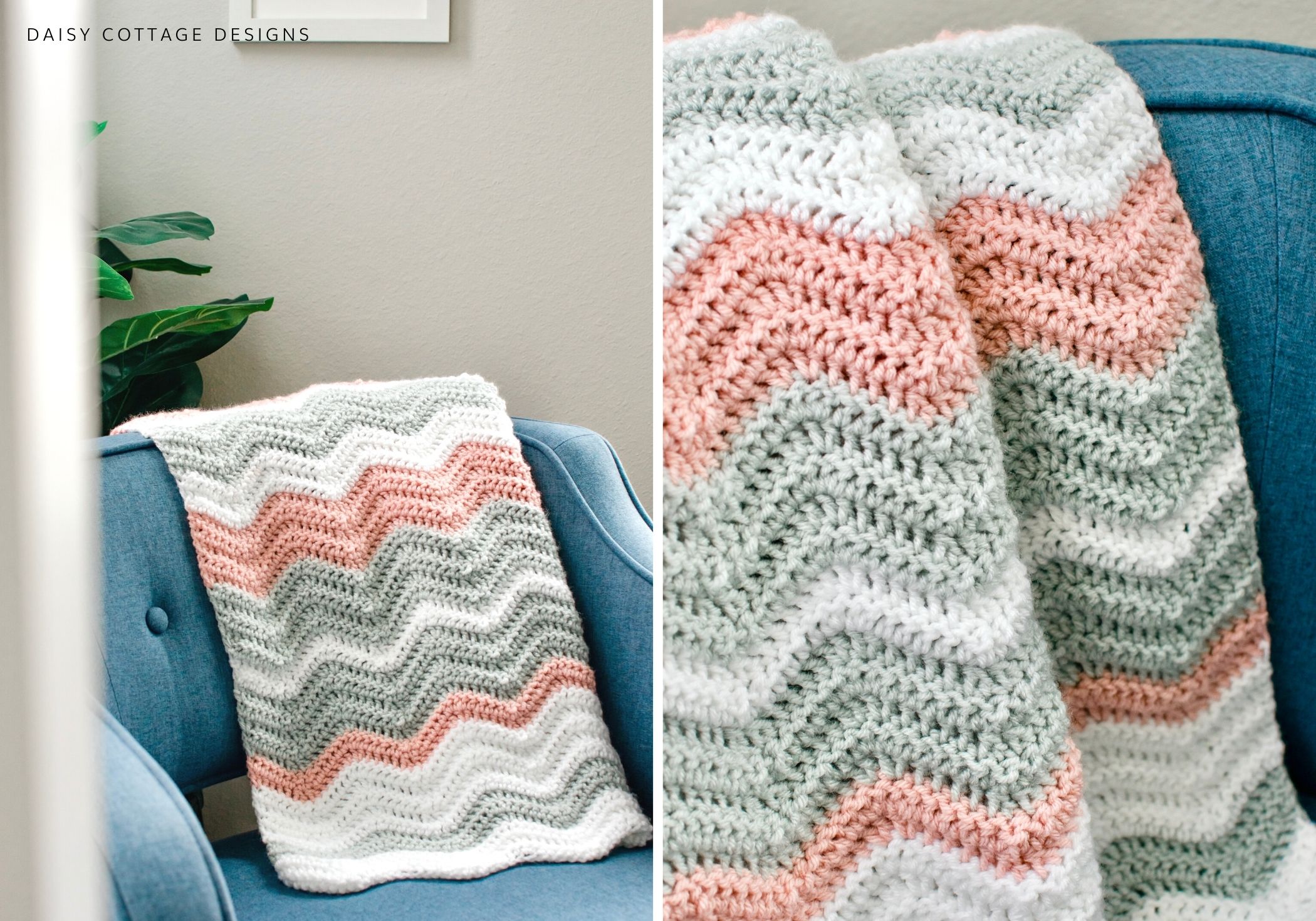 How to Make a Ripple Blanket (With Video Tutorial)