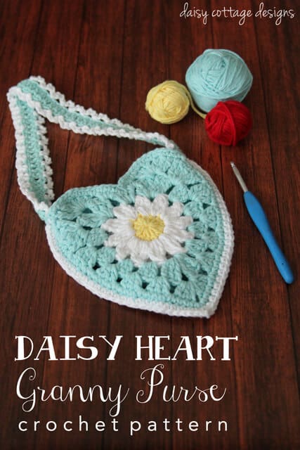 How to Crochet Granny Heart Square Crochet Tote Pattern FREE