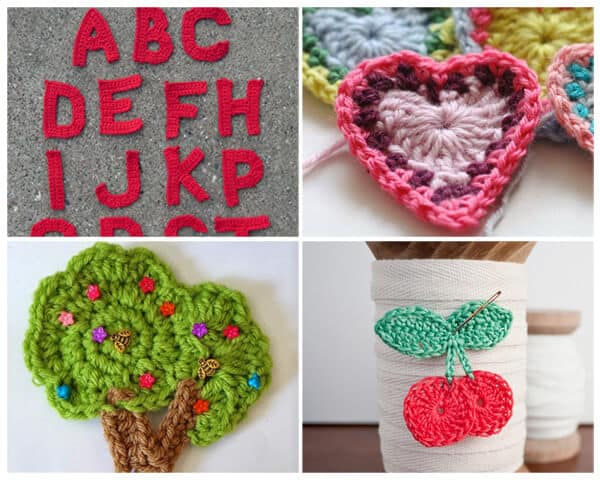 Crochet applique for baby boy hot sale