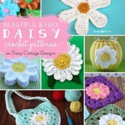 17 Free Daisy Crochet Patterns - Daisy Cottage Designs