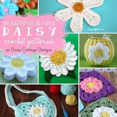 17 Free Daisy Crochet Patterns