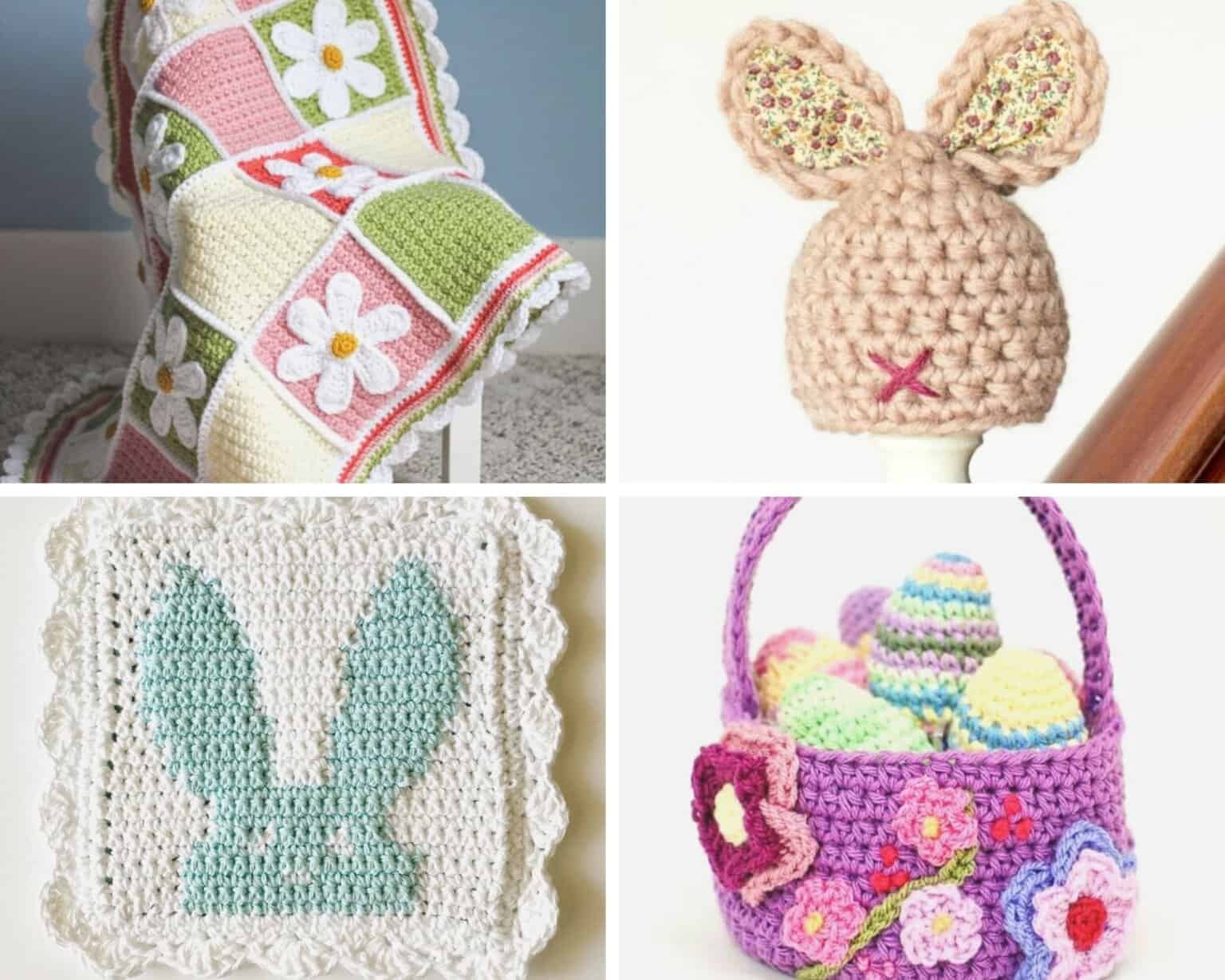 16 Free Spring Crochet Patterns - Daisy Cottage Designs