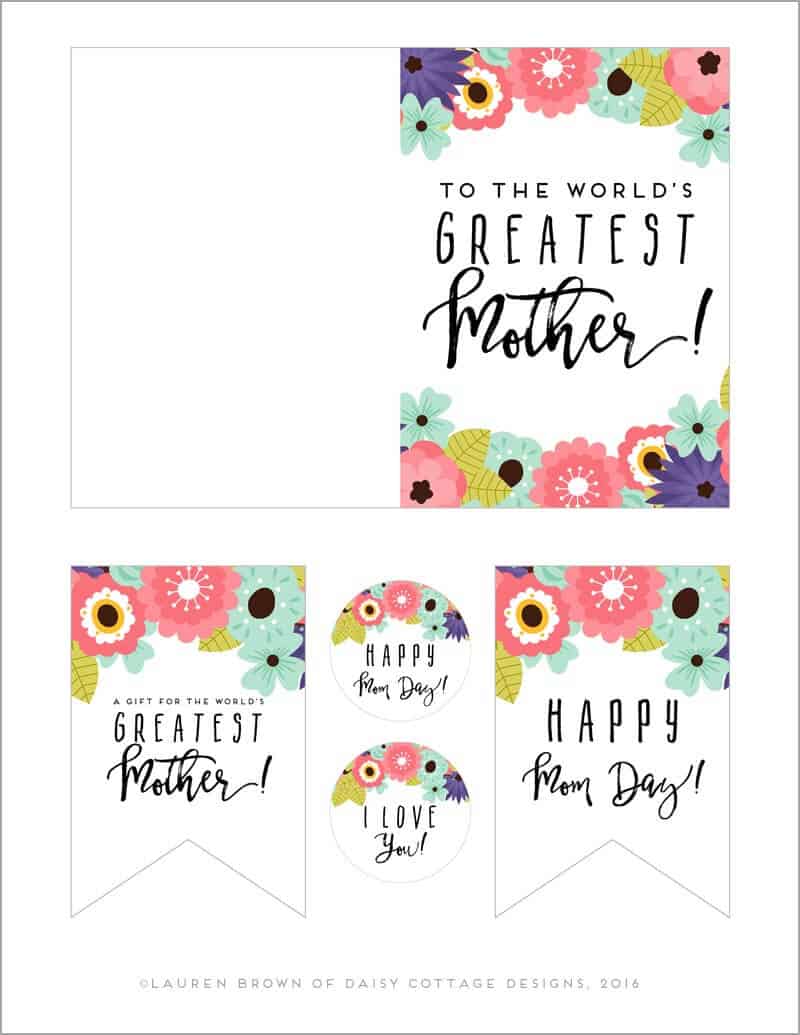 printable mothers day tags