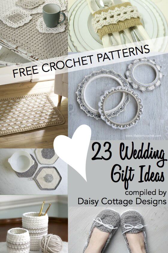 Wedding Crochet Patterns 23 Free Crochet Patterns Daisy Cottage Designs