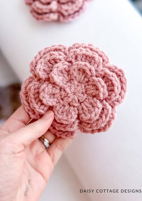 Flower Crochet Pattern | Large Crochet Flower Pattern