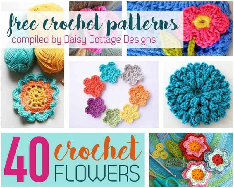 crochet flower pattern