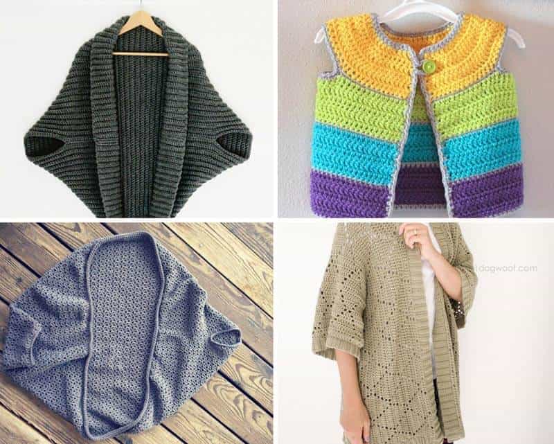 Use this collection of crochet sweater patterns to find the perfect pattern. Use one of these free crochet patterns to make a gorgeous cardigan for yourself or a friend. 