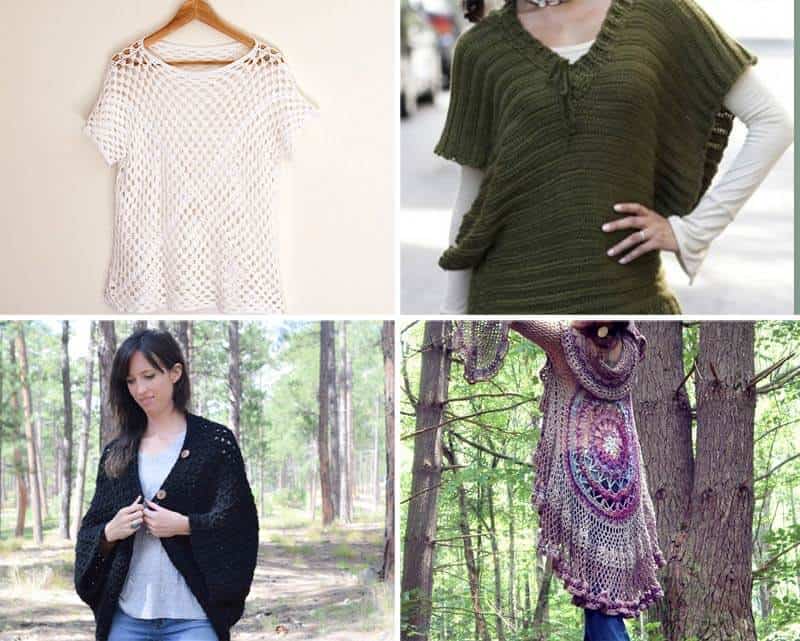 Use this collection of crochet sweater patterns to find the perfect pattern. Use one of these free crochet patterns to make a gorgeous cardigan for yourself or a friend. 