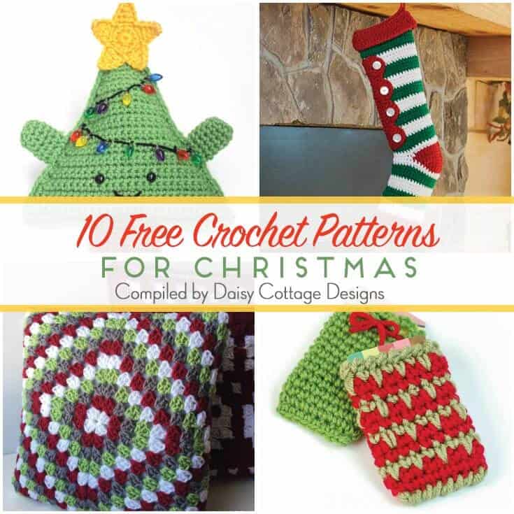 These free crochet patterns are perfect for the holidays. These Christmas crochet patterns are a festive way to decorate your home for the holidays!