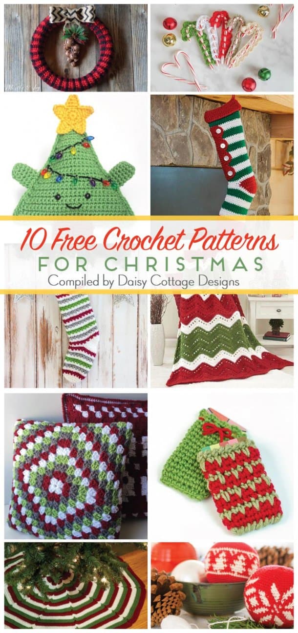 Christmas Crochet Patterns - Daisy Cottage Designs