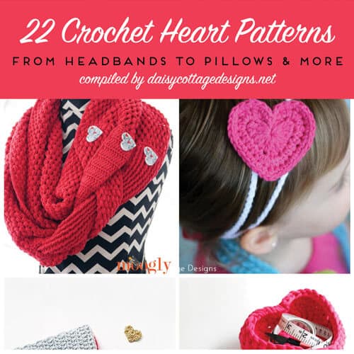 Crochet Heart Patterns for Valentine’s Day
