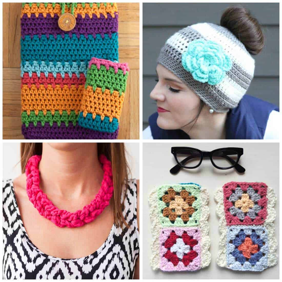 Easy Crochet Patterns Free Crochet Patterns On Daisy Cottage Designs stylish-crocheted-beach-bag