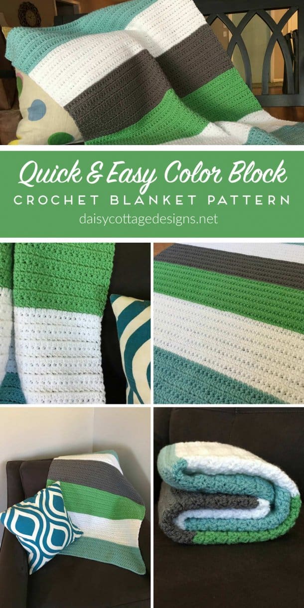 Crochet Baby Blanket from Daisy Cottage Designs