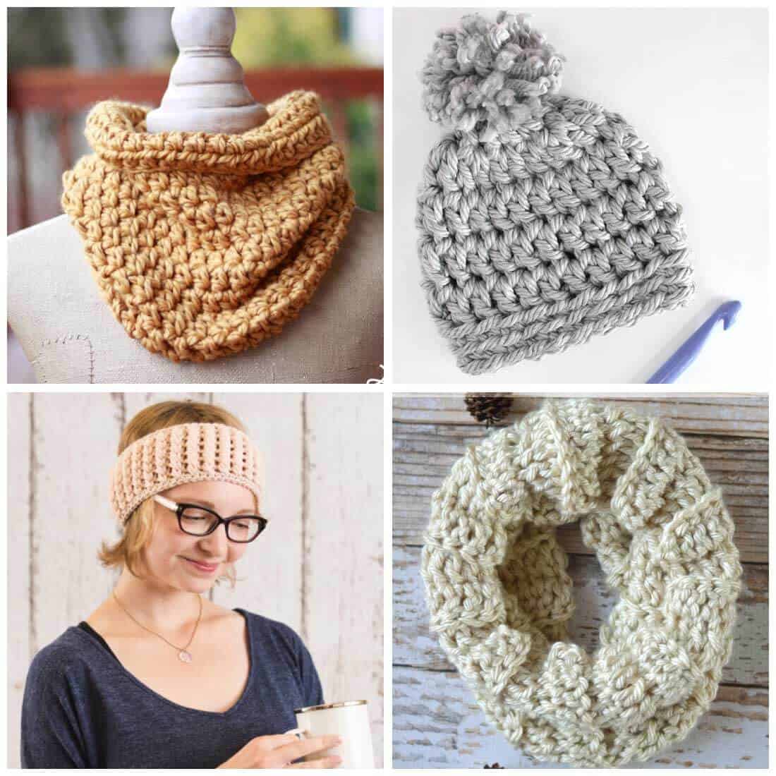 easy crochet patterns | quick crochet patterns | fast crochet projects | free crochet patterns | Daisy Cottage Designs has compiled this adorable collection of crochet patterns that are both quick and easy to make! Use them to make gifts for friends or goodies for yourself!
