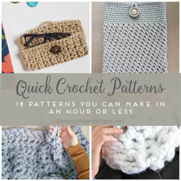 Easy Crochet Patterns - Free Crochet Patterns on Daisy Cottage Designs