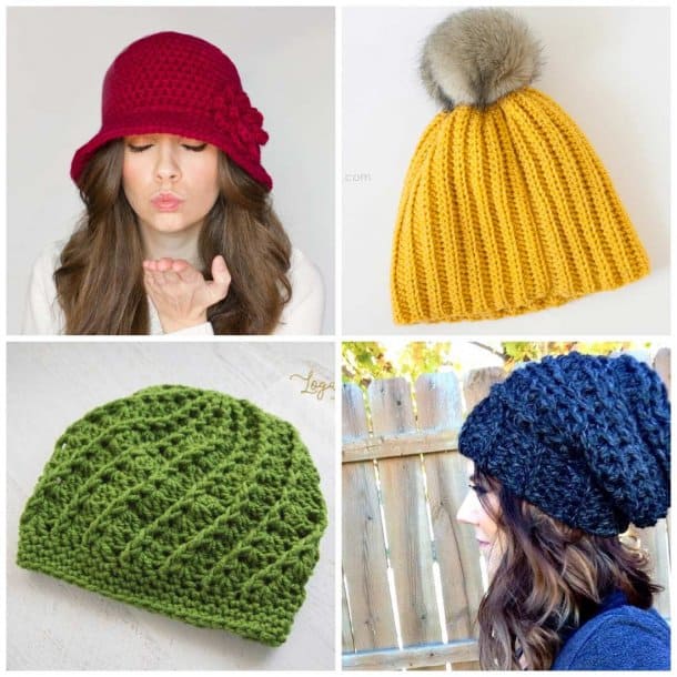Free Crochet Hat Patterns - Daisy Cottage Designs