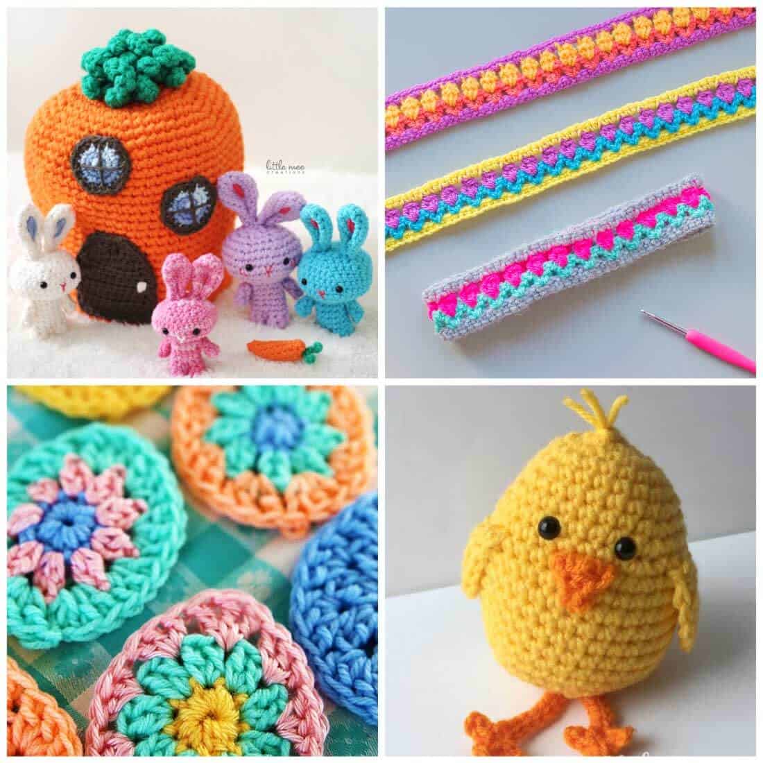 Download 16 Free Crochet Patterns for Easter - Daisy Cottage Designs