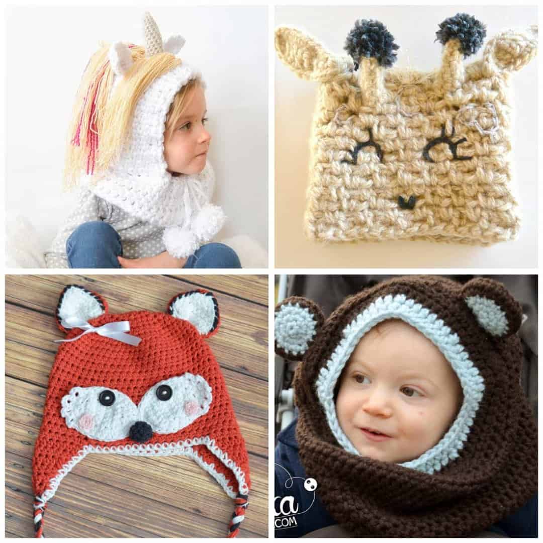 Crochet Hat Patterns for Kids - Daisy Cottage Designs