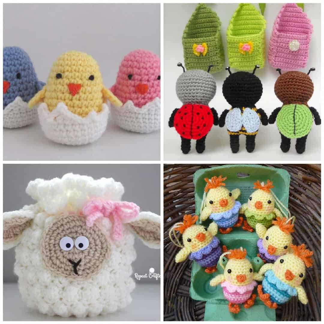 Free Crochet Patterns for Spring - Daisy Cottage Designs