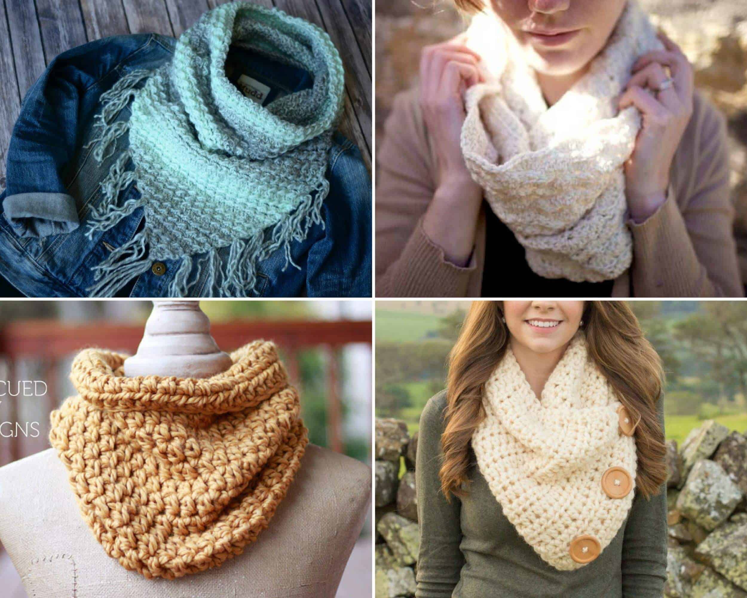 15 free cowl crochet patterns. These make wonderful gifts and fashion statements. 