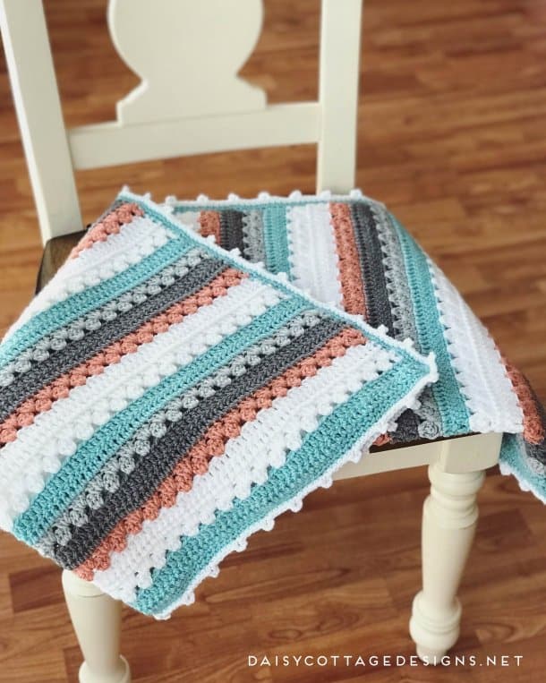 Crochet Blanket Pattern: A Quick & Simple Pattern - Daisy Cottage Designs