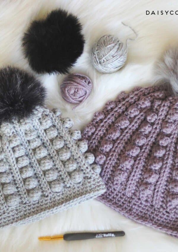 Bobble Beanie Crochet Pattern