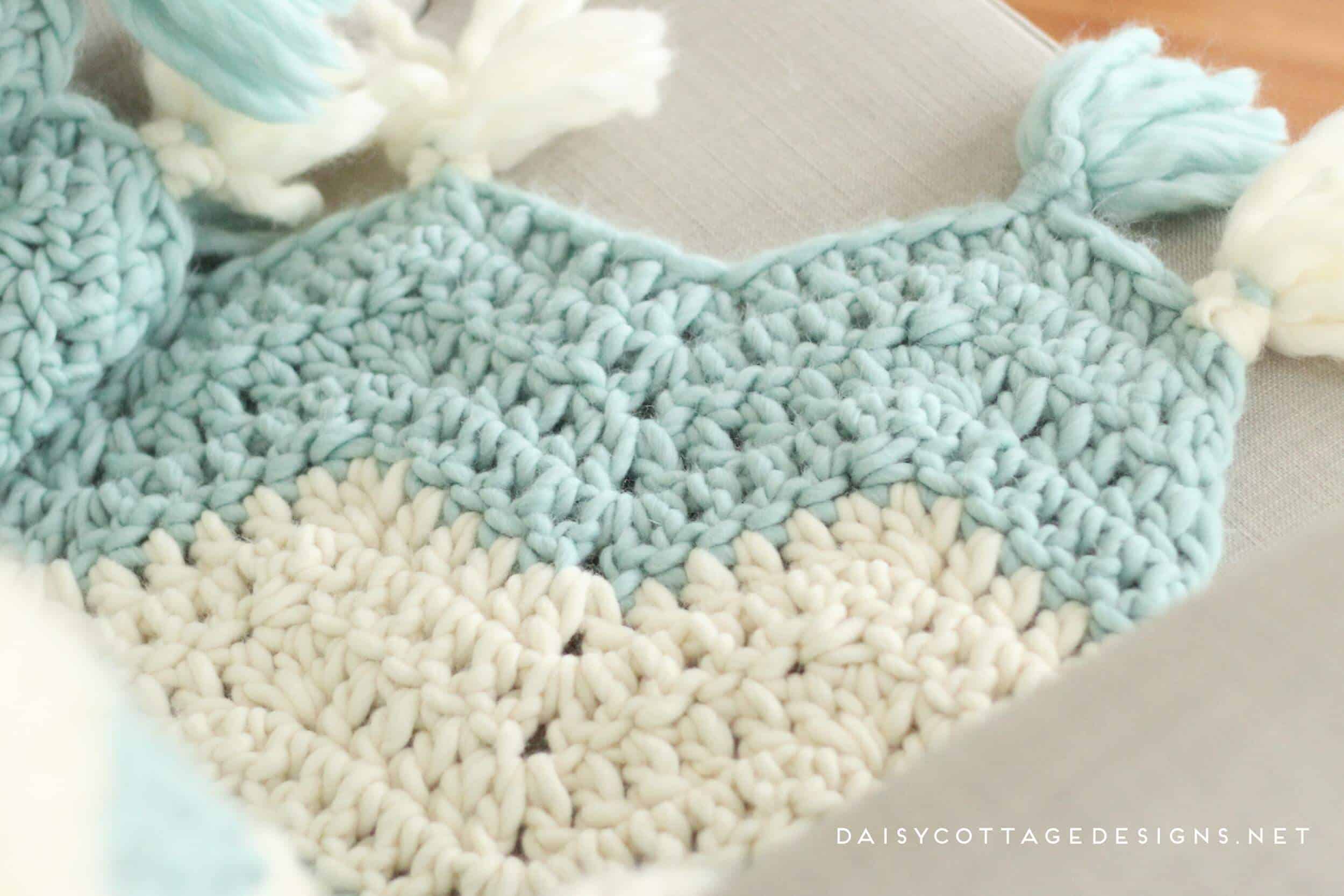 Chunky Chevron Crochet Blanket Daisy Cottage Designs