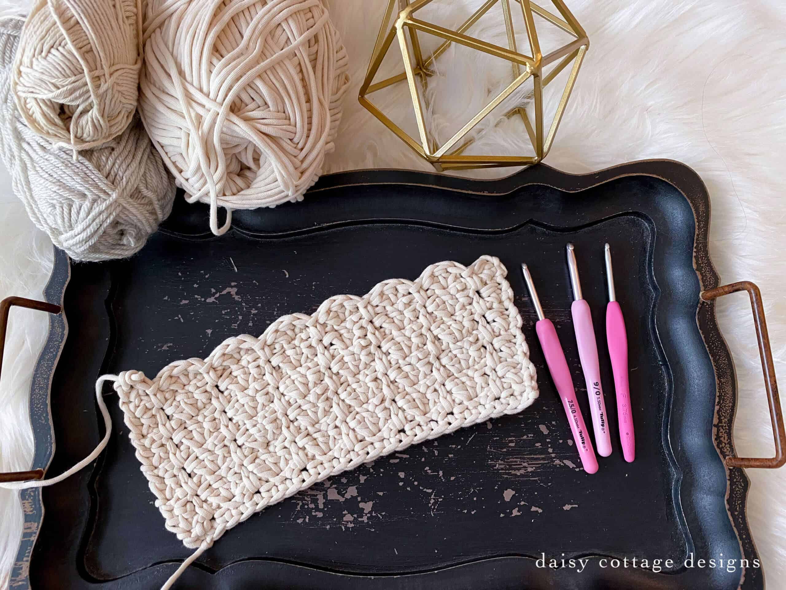Quick Shell Stitch Crochet Tutorial Daisy Cottage Designs