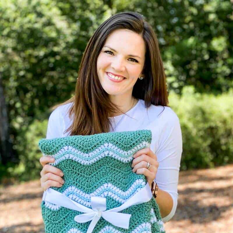 Easy Crochet Baby Blanket Pattern (Perfect For Beginners) - Daisy Cottage  Designs