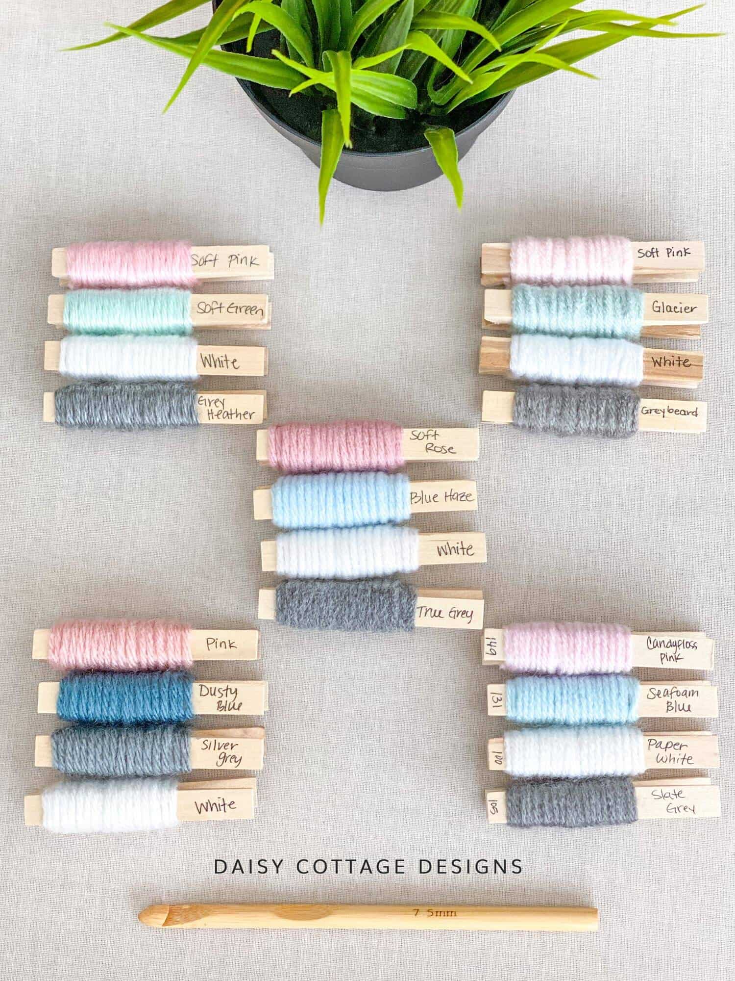 Crochet Color Palette to give you confidence in your next color selections!