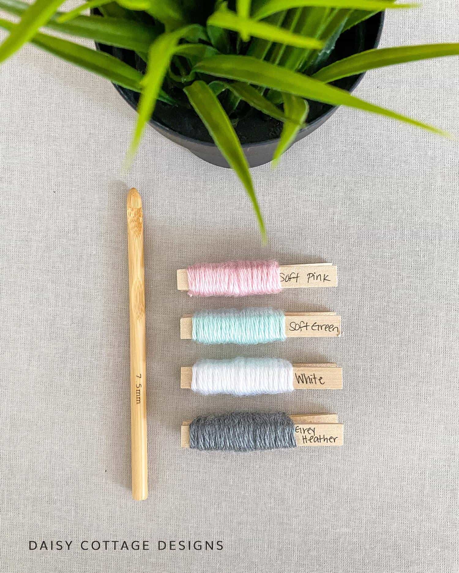 Use this color palette to plan your next crochet project!