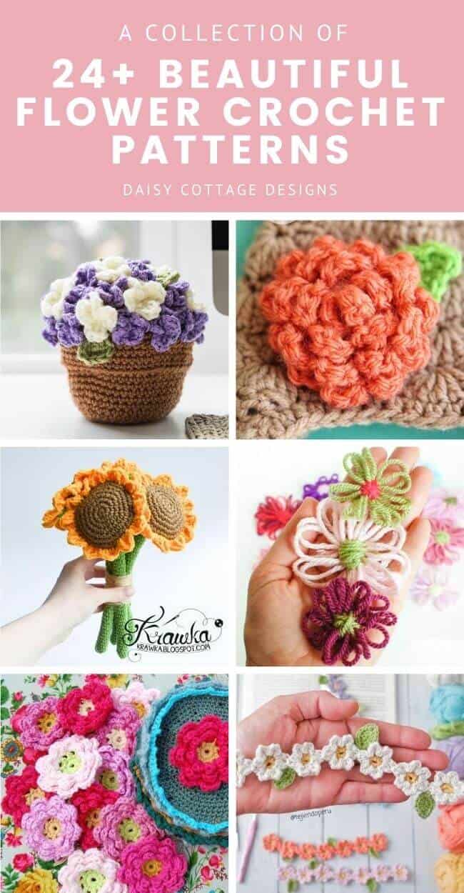 Crochet Daisy Flower  Free Crochet Pattern - Moara Crochet