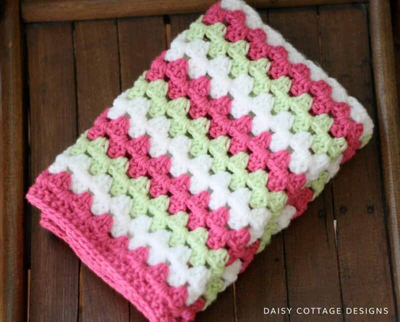 How to Make a Granny Stripe Crochet Pattern Daisy Cottage Designs