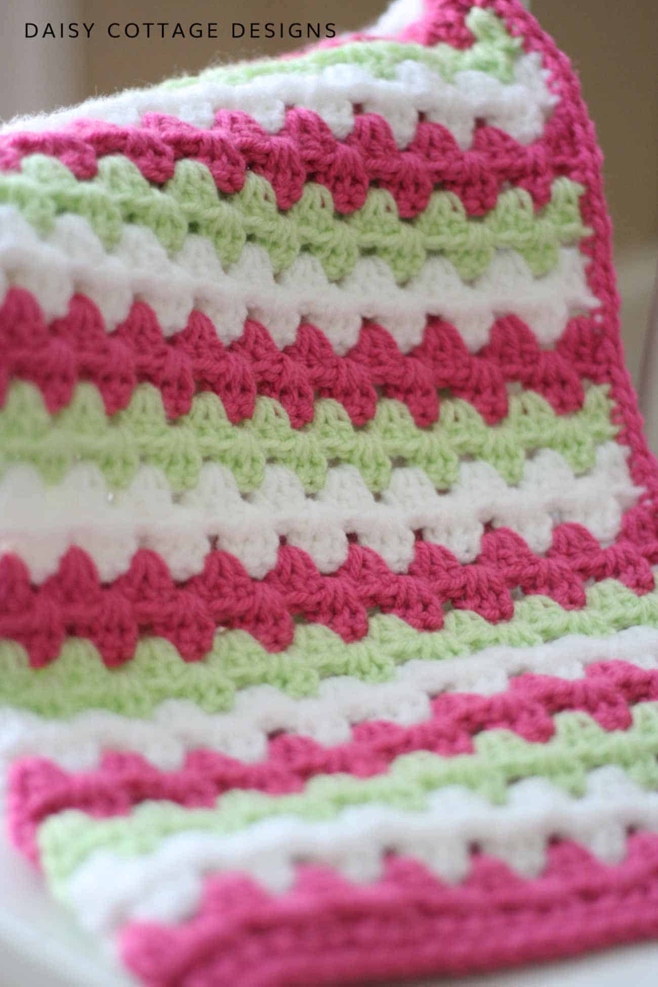 How To Make A Granny Stripe Crochet Pattern Daisy Cottage Designs