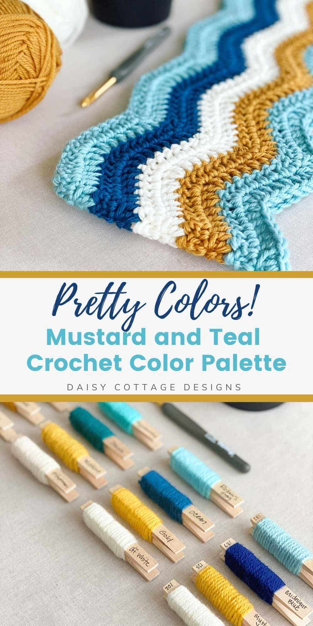 How to Choose Pretty Crochet Colors Daisy Cottage Designs