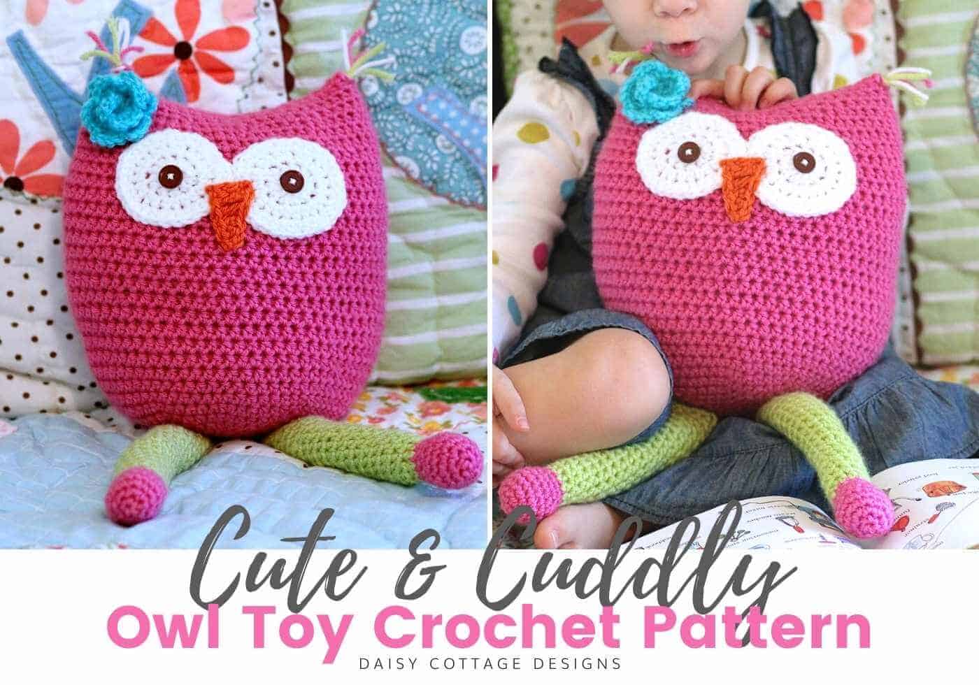 owl toy crochet pattern