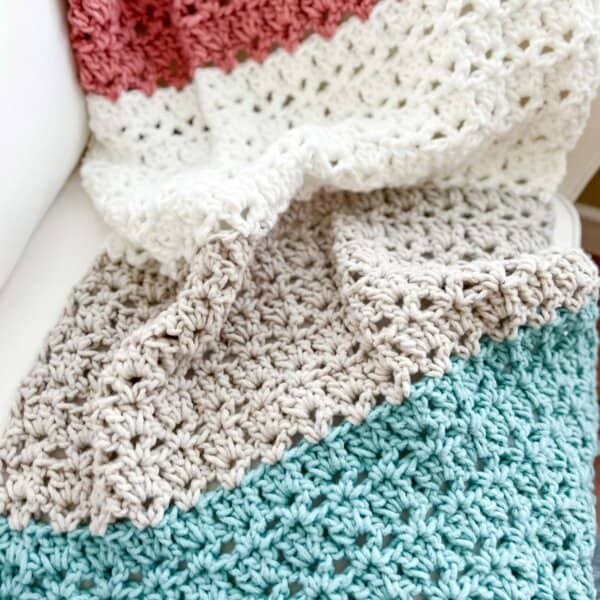 How To Crochet a Baby Blanket in 3 Hours