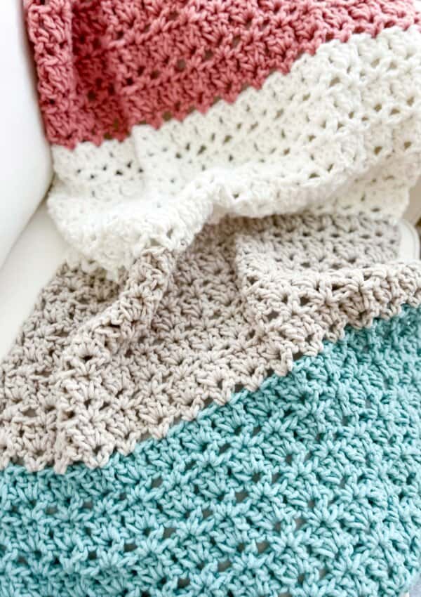 How To Crochet a Baby Blanket in 3 Hours
