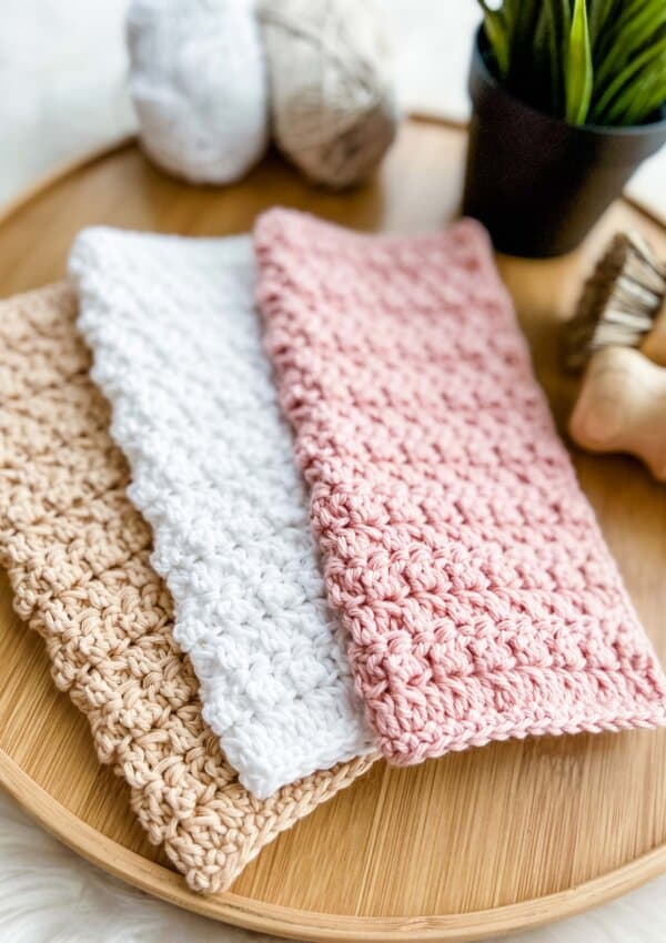 Cottage Comfort Dishcloth, A Textured Dishcloth Crochet Pattern