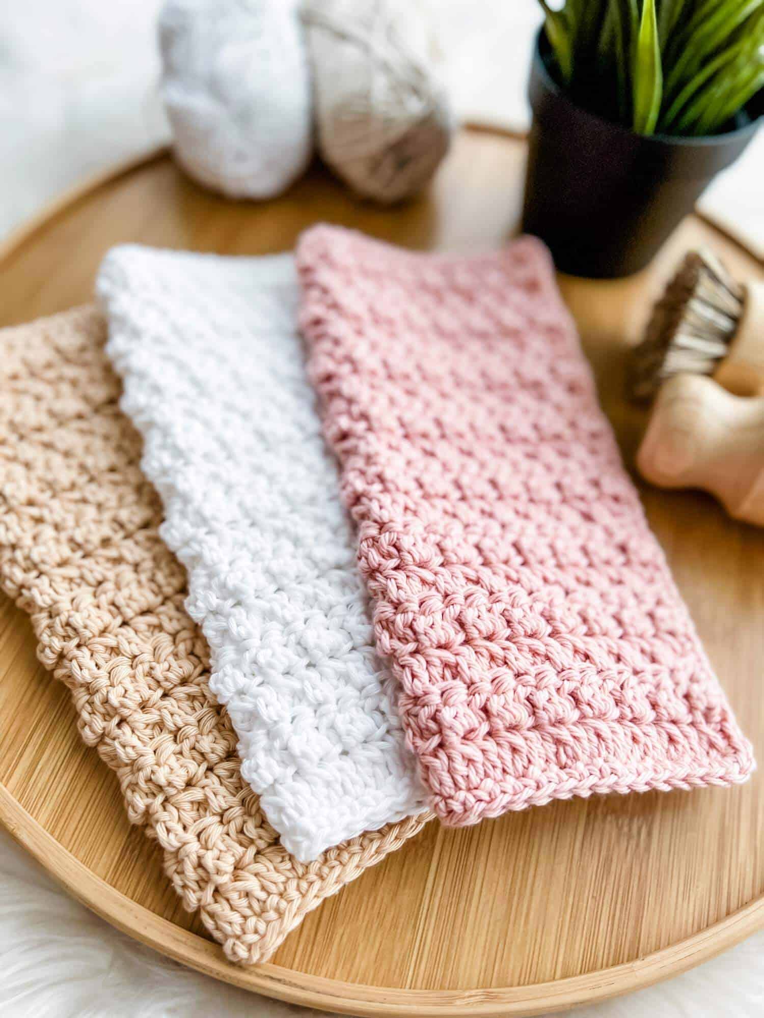 Textured Dishcloth Crochet Pattern