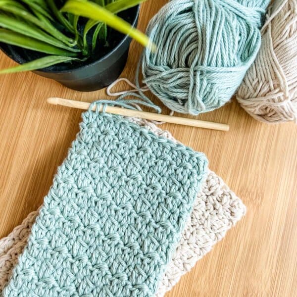 The Sage Dishcloth, A Free Crochet Dishcloth Pattern
