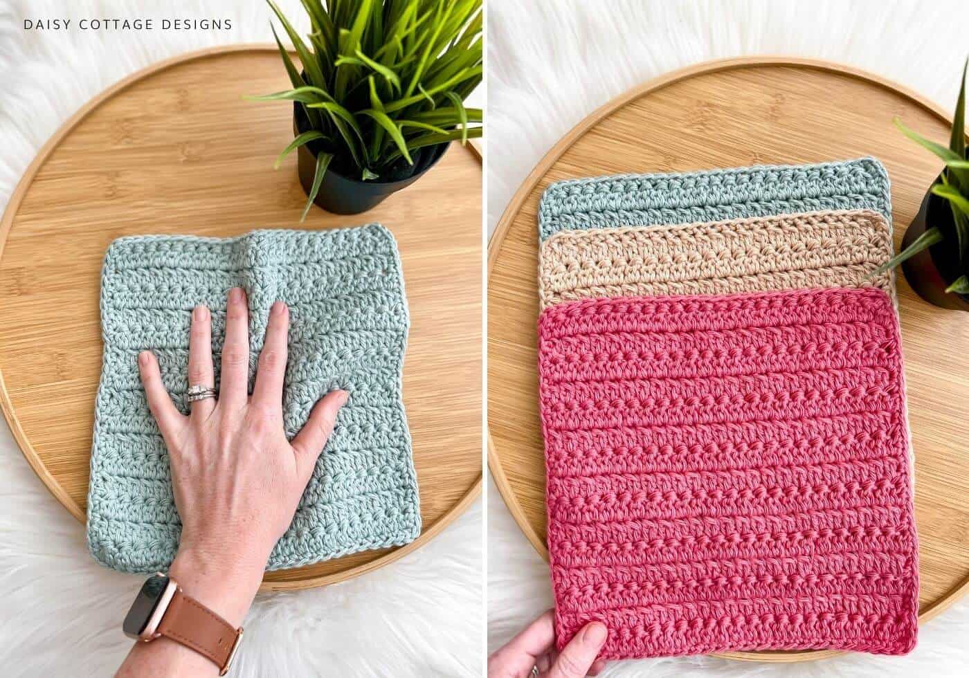 Simple Crochet Washcloth