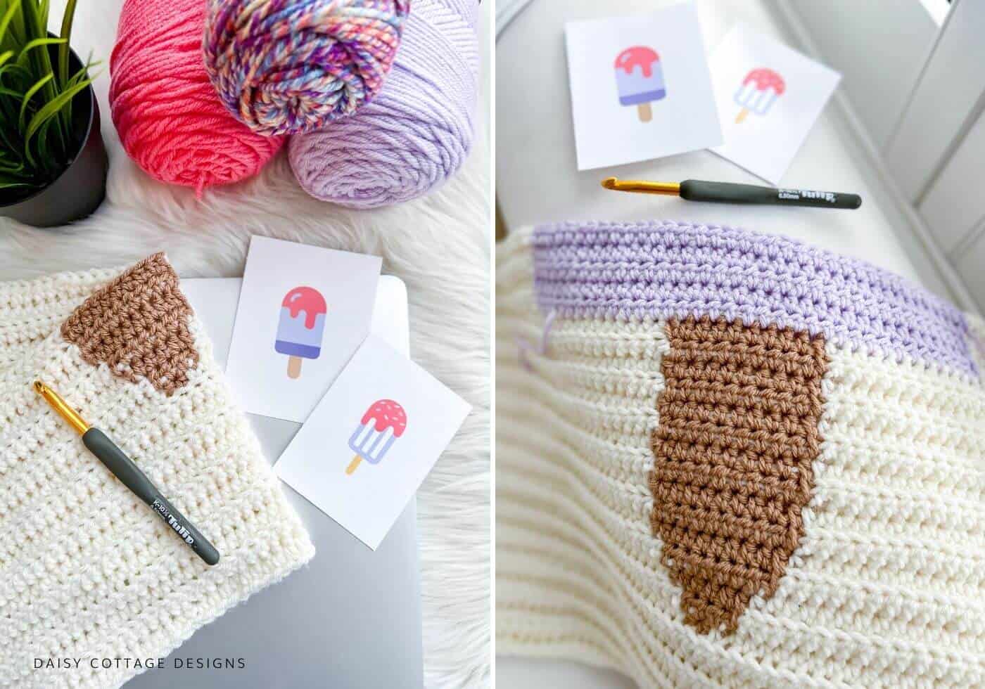 Popsicle Graphgan Crochet Pattern