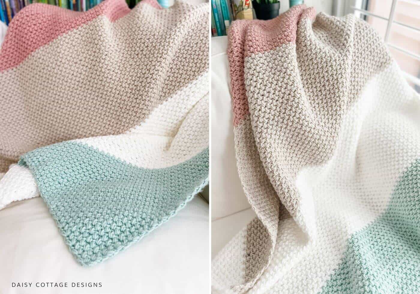 Corner to Corner Crochet Blanket from Daisy Cottage Designs