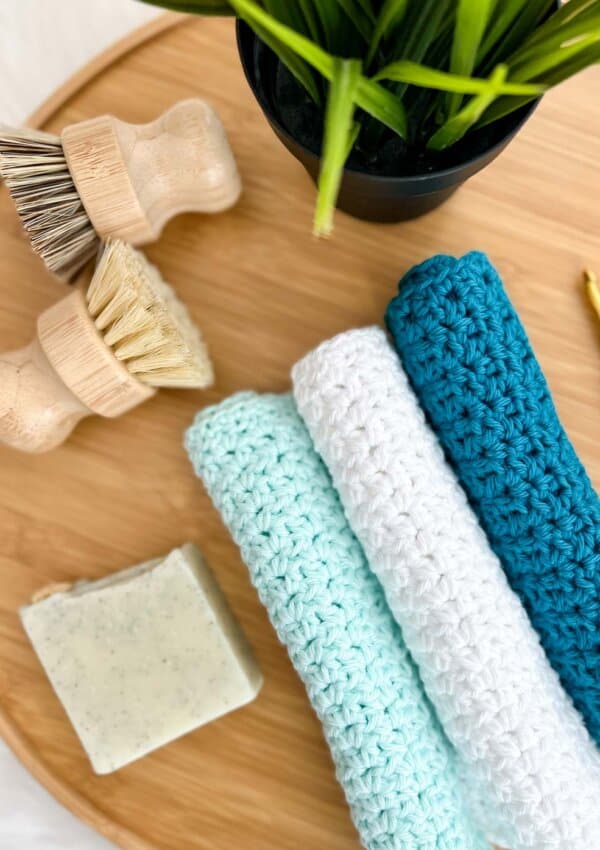 Seaside Cottage Washcloth Crochet Pattern