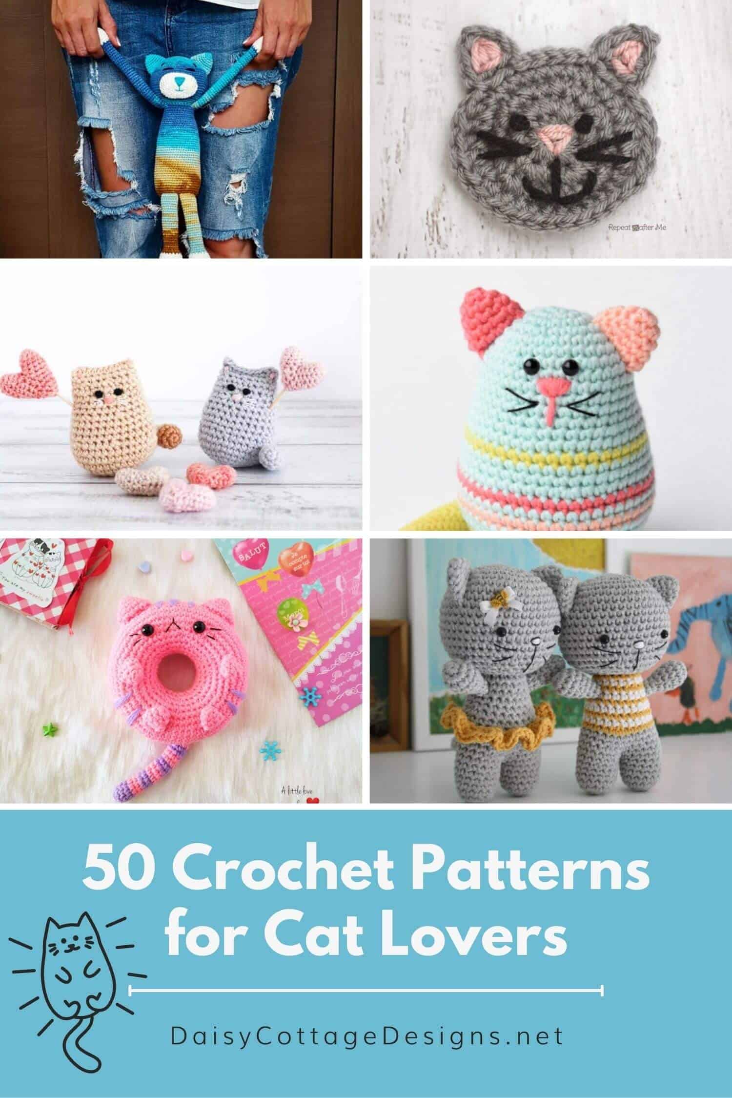 Easy Cat Crochet Ideas: Easy Crochet Patterns for Beginners: Cat Items You  Can Easily Crochet (Paperback)